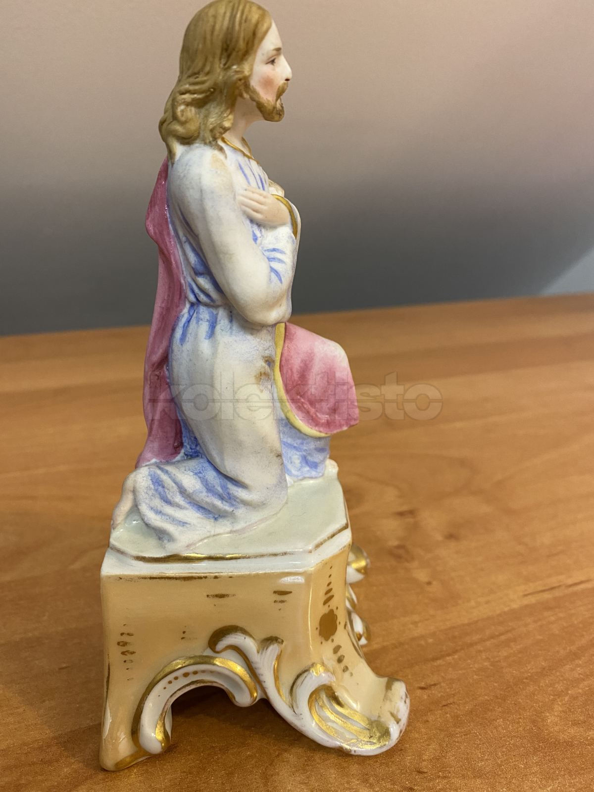 Porcelánová soška Krista, biskvit
