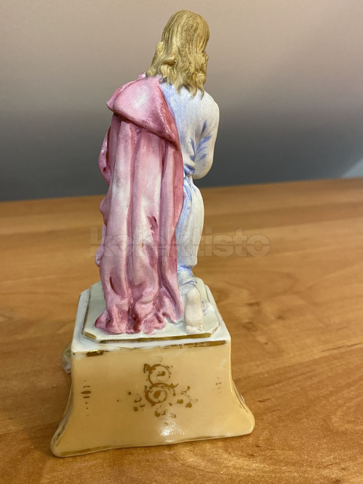 Porcelánová soška Krista, biskvit