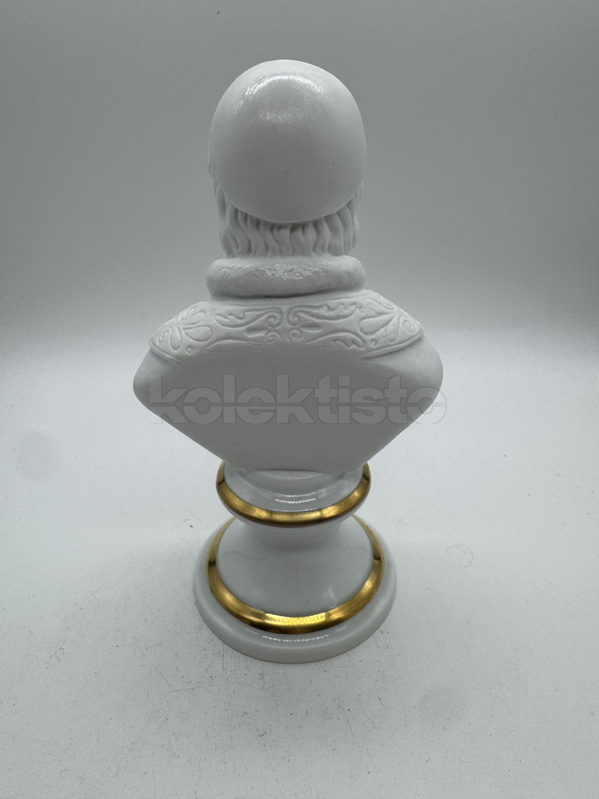 Porcelánová busta PIUS IX., biskvit
