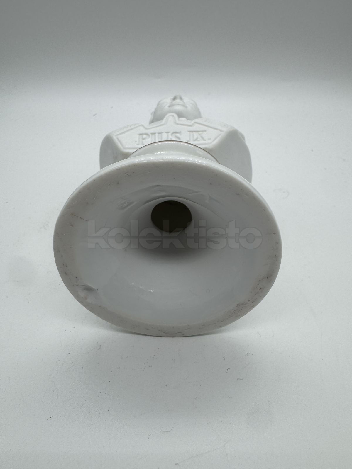 Porcelánová busta PIUS IX., biskvit