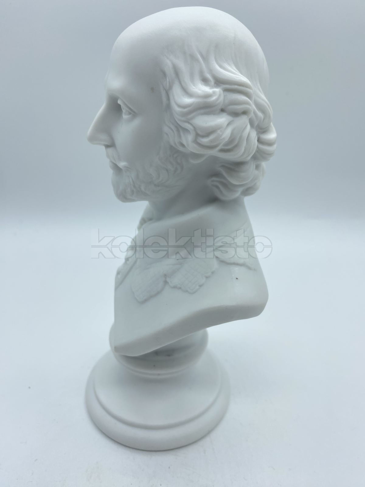 Porcelánová busta SHAKESPEARE, bisvit