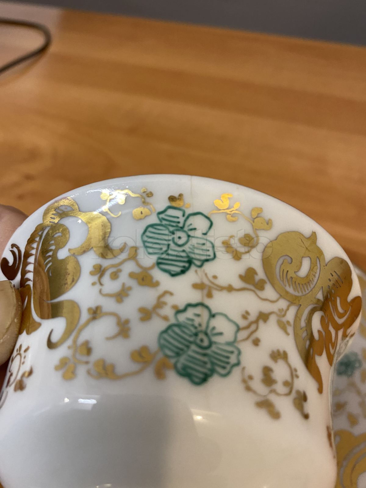 Porcelánový šálek s podšálkem č.3
