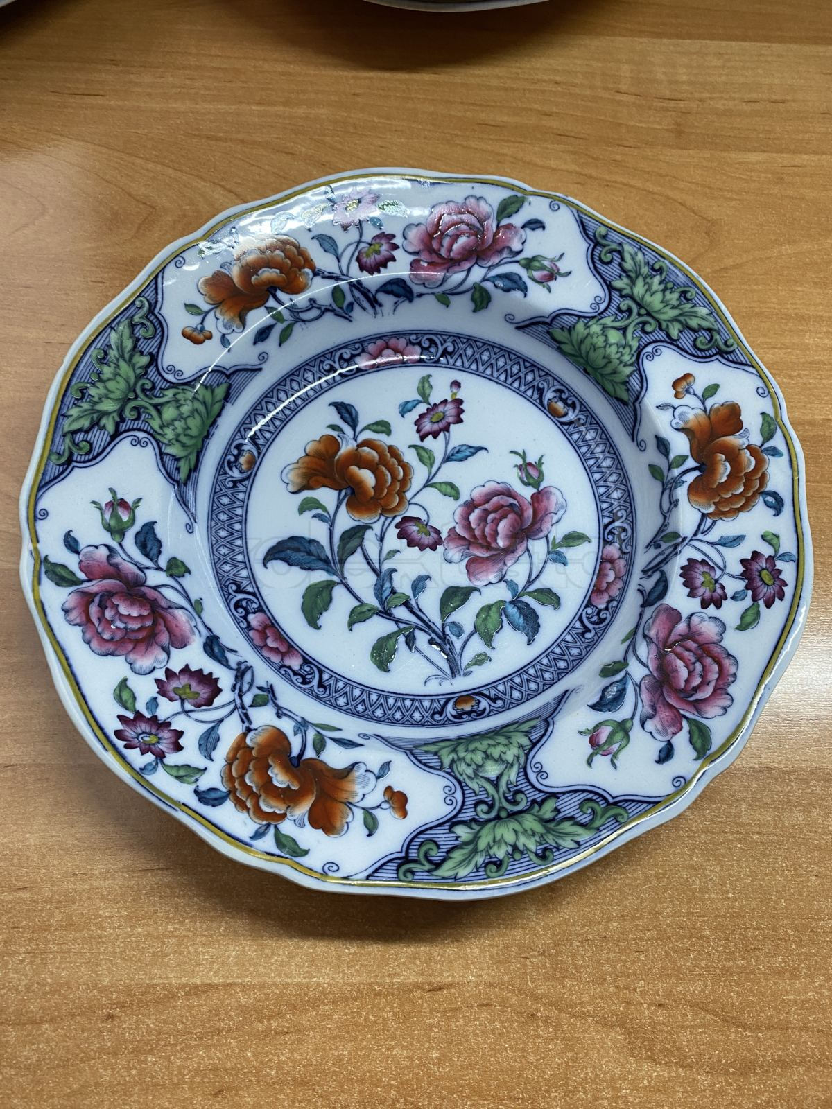 Porcelánový talíř hluboký ANGLIE