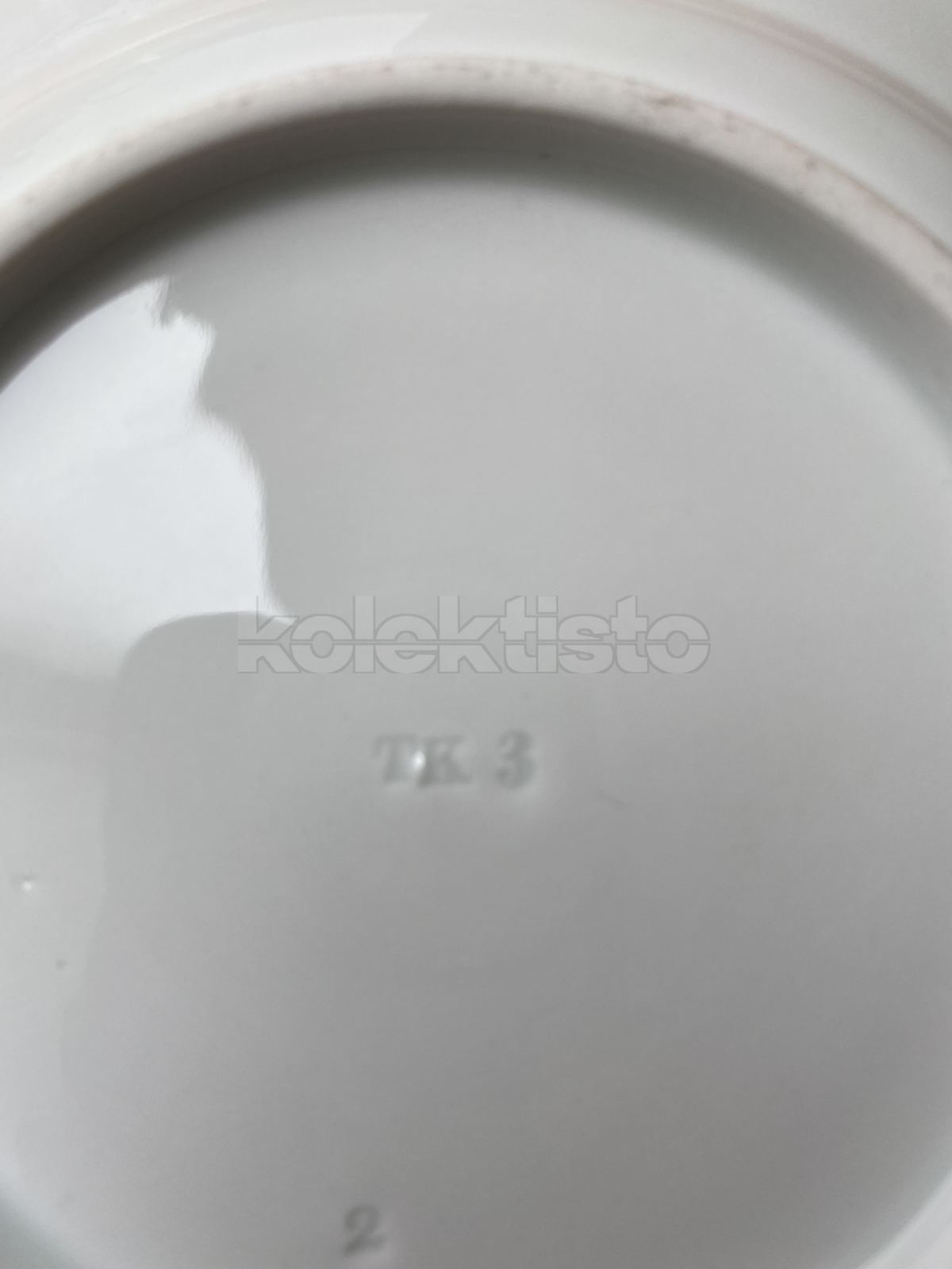 Porcelánový dezertní talířek s malbou květin, 3 druhy, cena za 1 ks