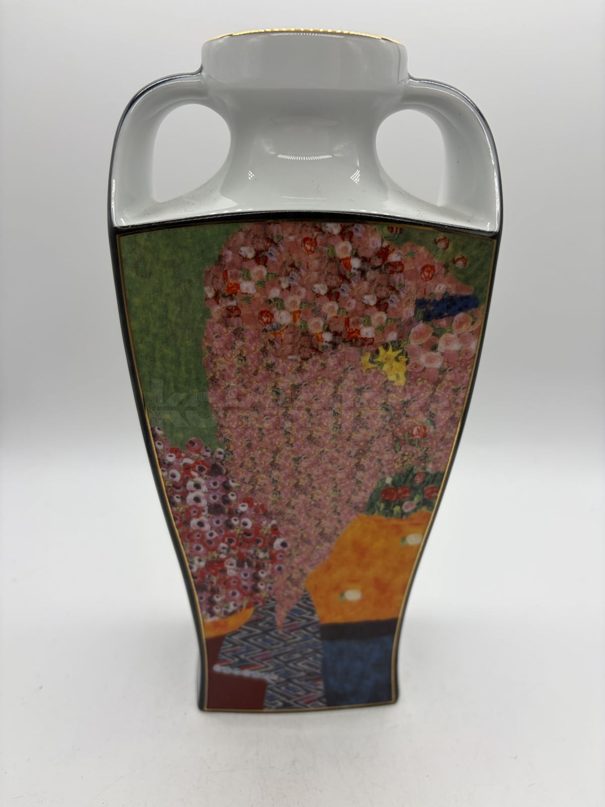 Porcelánová váza s dekorem GUSTAV KLIMT