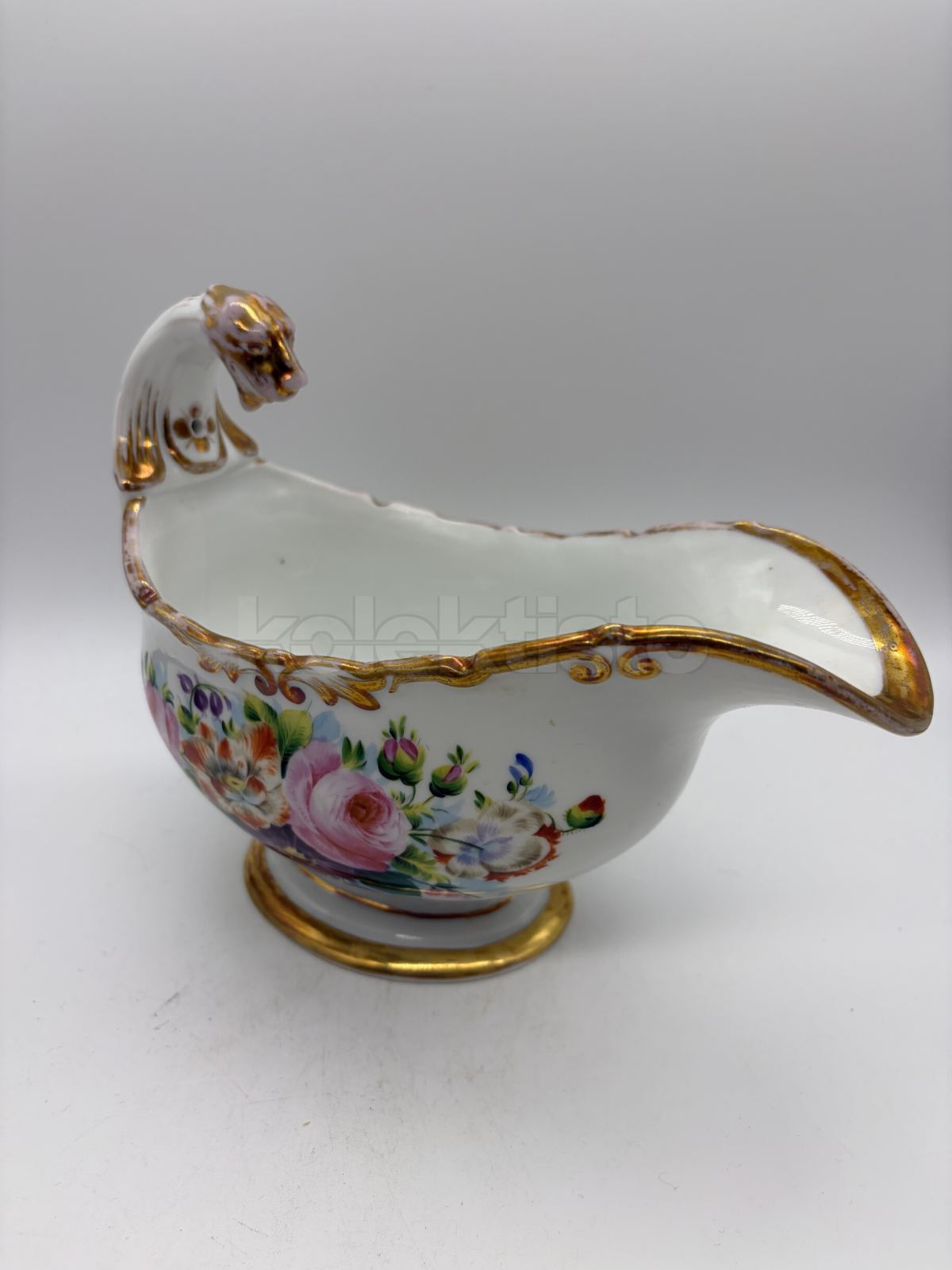 Porcelánový omáčník, zn. viz. foto