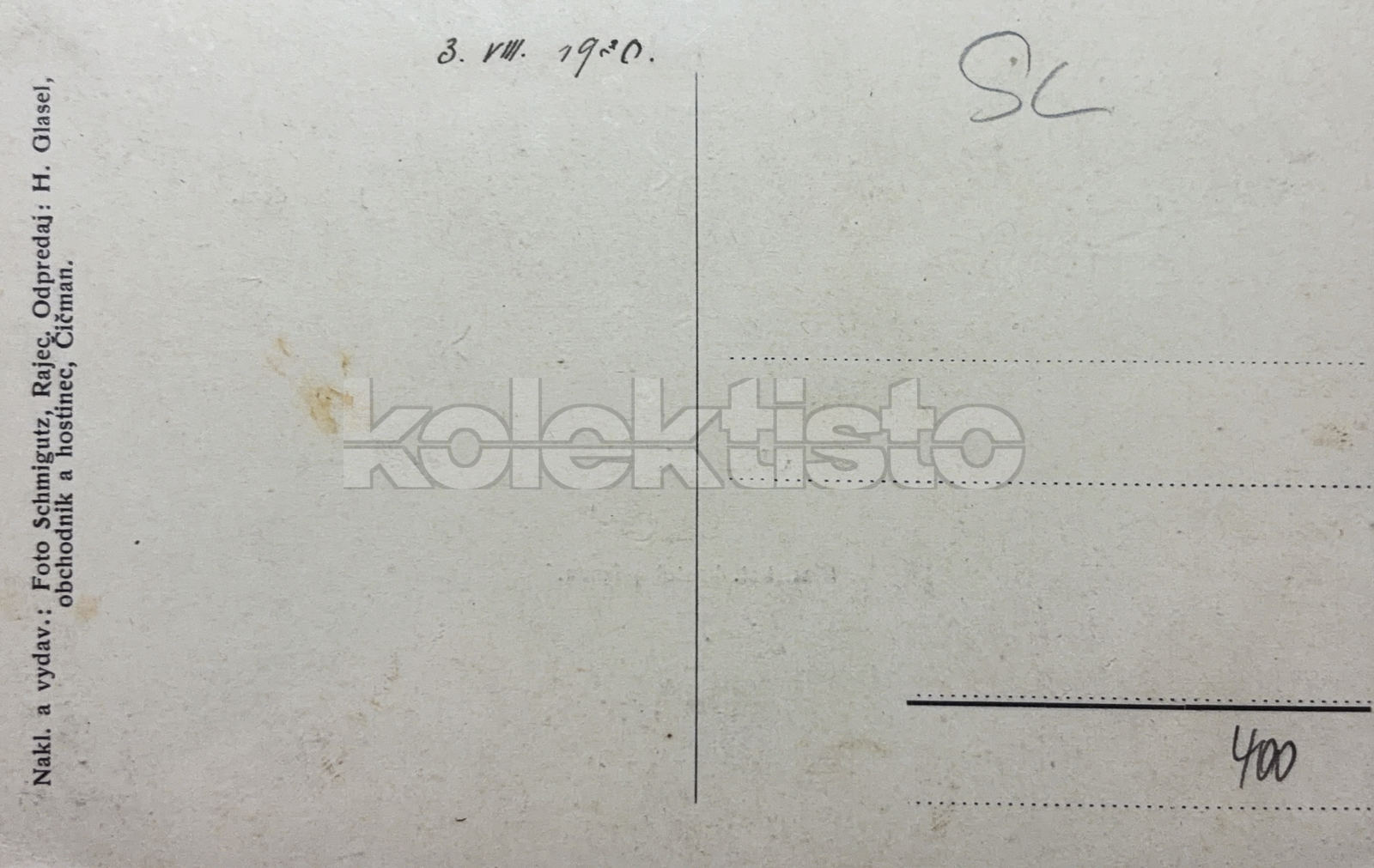 400 Kč ZIL Pohlednice Čičmany, SVK145723
