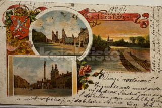 300 Kč HK Pohlednice Hradec Králové RAZÍTKA, CZE100011