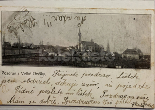 300 Kč PE Pohlednice Velká Chyška RAZÍTKA, CZE100013