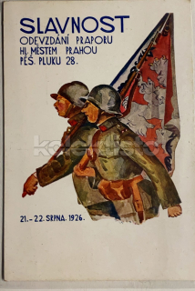 350 Kč ABM Pohlednice Praha ARMÁDA ČR, CZE100525