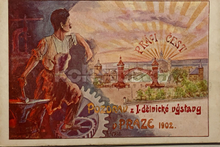 500 Kč ABM Pohlednice Praha, CZE100586