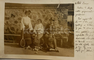 500 Kč ABM Pohlednice Praha TENIS, CZE100588