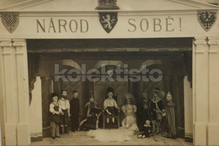550 Kč ABM Pohlednice Praha LOUTKOVÉ, DIVADLA, CZE100592