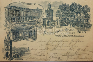 1000 Kč ABM Pohlednice Praha 1 HOSPODY, CZE100637
