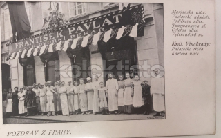 1000 Kč ABM Pohlednice Praha 1 OBCHODY, CZE100639