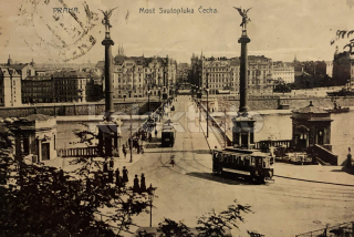 120 Kč ABM Pohlednice Praha 1 TRAMVAJE, CZE100683