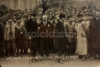 150 Kč ABM Pohlednice Praha 1 VOJÁCI, SOKOL, CZE100714
