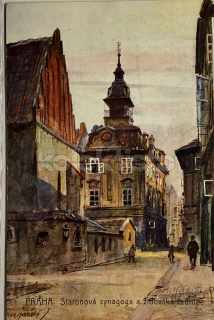 150 Kč ABM Pohlednice Praha 1 ŽIDOVSKÉ, CZE100716