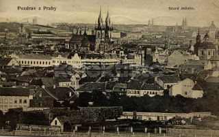 160 Kč ABM Pohlednice Praha 1, CZE100758