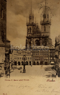 180 Kč ABM Pohlednice Praha 1, CZE100773