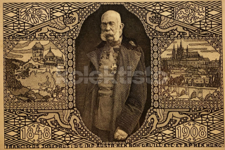 200 Kč ABM Pohlednice Praha 1 F. JOSEF, CZE100818