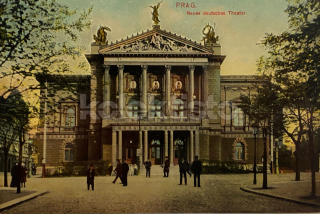 250 Kč ABM Pohlednice Praha 1 DIVADLA, CZE100884