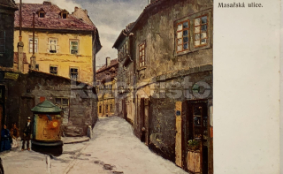 250 Kč ABM Pohlednice Praha 1 ŽIDOVSKÉ, CZE100896
