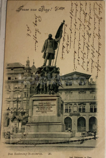 360 Kč ABM Pohlednice Praha 1 POMNÍKY, CZE101086