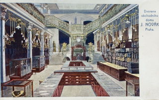 500 Kč ABM Pohlednice Praha 1 OBCHODY, CZE101268