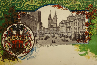 700 Kč ABM Pohlednice Praha 1, CZE101288
