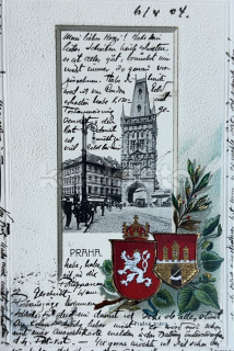800 Kč ABM Pohlednice Praha 1, CZE101301