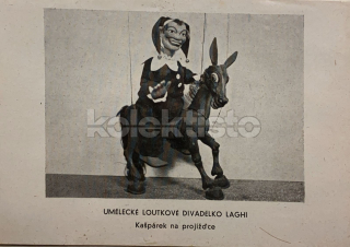 300 Kč ABM Pohlednice Praha 3 LOUTKOVÉ, DIVADLA, CZE101575
