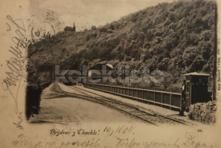 420 Kč ABM Pohlednice Praha 5-Chuchle NÁDRAŽÍ, CZE101880
