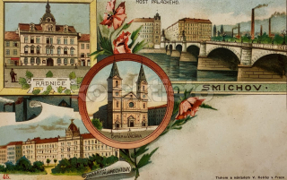 600 Kč ABM Pohlednice Praha 5-Smíchov, CZE101906