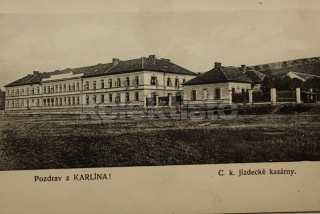 420 Kč ABM Pohlednice Praha 8-Karlín KASÁRNY, CZE102260