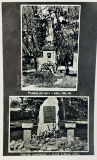200 Kč ABM Pohlednice Praha 9-Vinoř POMNÍKY, CZE102271