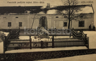 380 Kč ABM Pohlednice Praha 9-Koloděje POMNÍKY, CZE102298