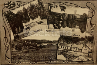 400 Kč ABV Pohlednice Kamenice, CZE102434