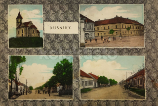 180 Kč ABZ Pohlednice Rudná-Dušníky, CZE102663
