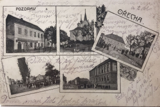 400 Kč ABZ Pohlednice Ořech, CZE102764