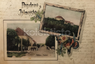 420 Kč ABZ Pohlednice Jíloviště, CZE102772