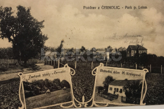 420 Kč ABZ Pohlednice Černolice, CZE102789