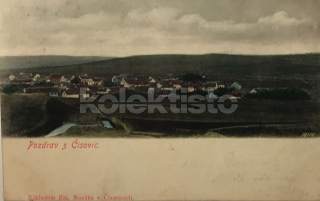450 Kč ABZ Pohlednice Čisovice, CZE102800