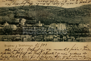 460 Kč ABZ Pohlednice Dobřichovice, CZE102802
