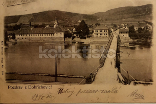 460 Kč ABZ Pohlednice Dobřichovice, CZE102804