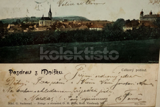 460 Kč ABZ Pohlednice Mníšek pod Brdy, CZE102809