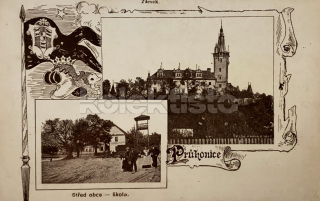 500 Kč ABZ Pohlednice Průhonice, CZE102818