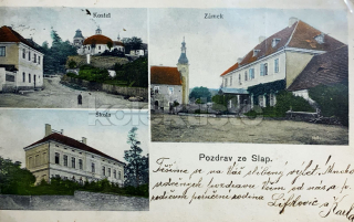 600 Kč ABZ Pohlednice Slapy, CZE102825