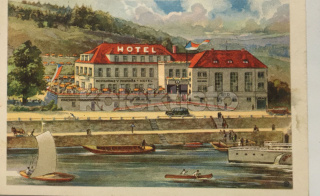 260 Kč ABZ Pohlednice Davle, CZE102832