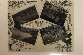 360 Kč ABZ Pohlednice Davle, CZE102841